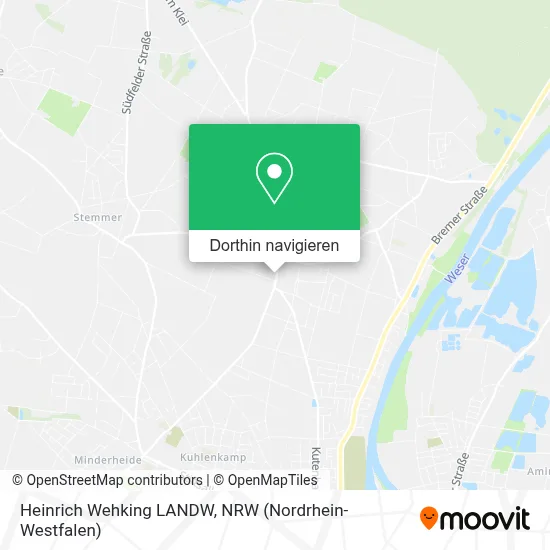 Heinrich Wehking LANDW Karte