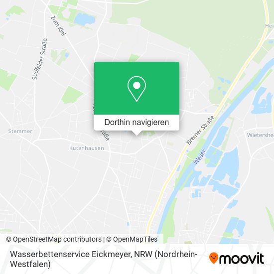 Wasserbettenservice Eickmeyer Karte