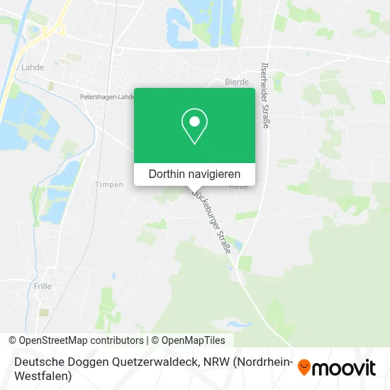 Deutsche Doggen Quetzerwaldeck Karte