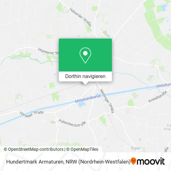 Hundertmark Armaturen Karte