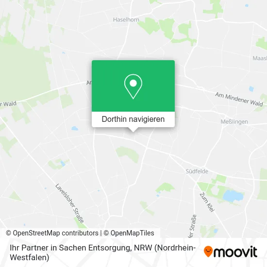 Ihr Partner in Sachen Entsorgung Karte