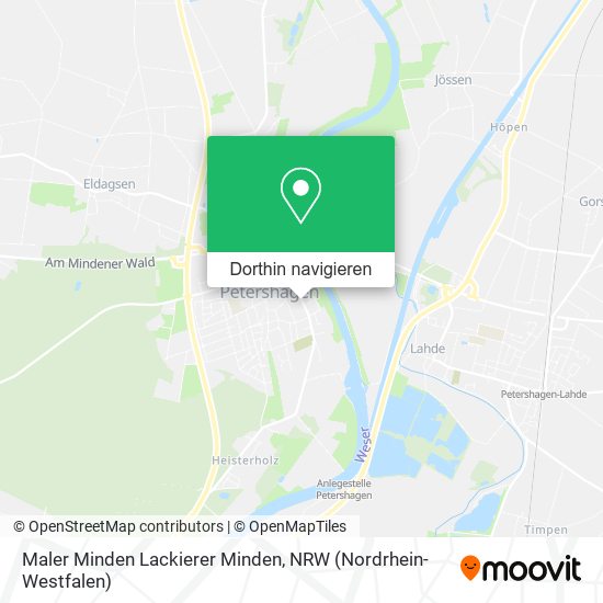 Maler Minden Lackierer Minden Karte