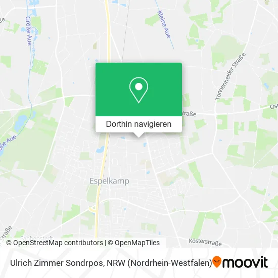 Ulrich Zimmer Sondrpos Karte
