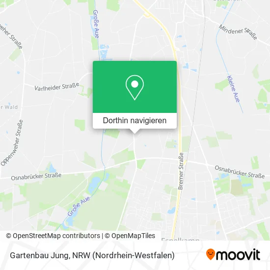 Gartenbau Jung Karte