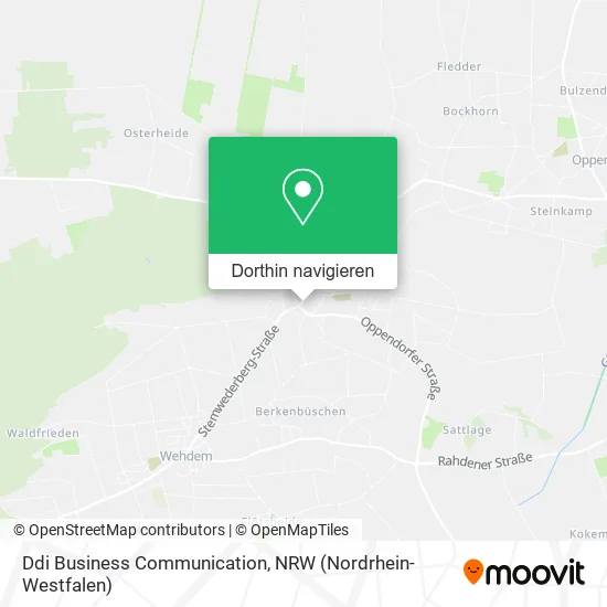 Ddi Business Communication Karte