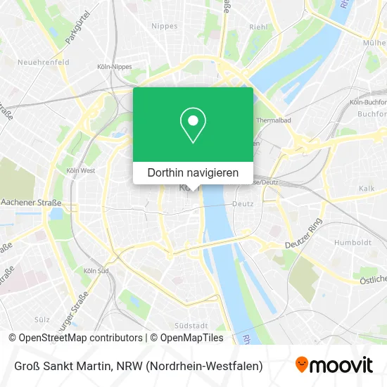 Groß Sankt Martin Karte