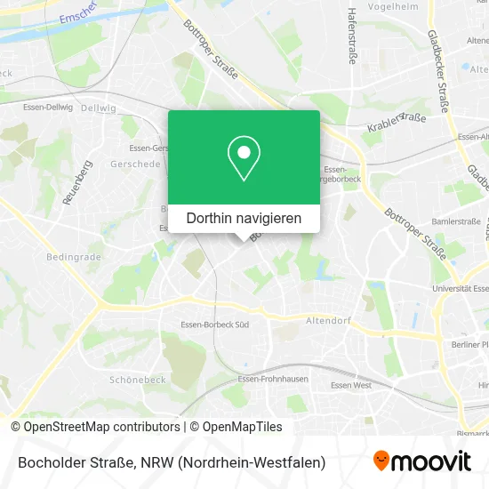 Bocholder Straße Karte