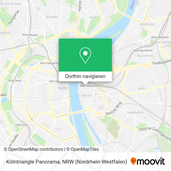 Kölntriangle Panorama Karte