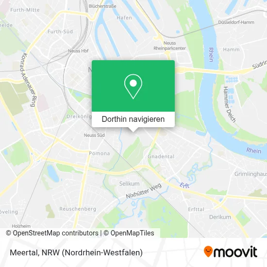 Meertal Karte