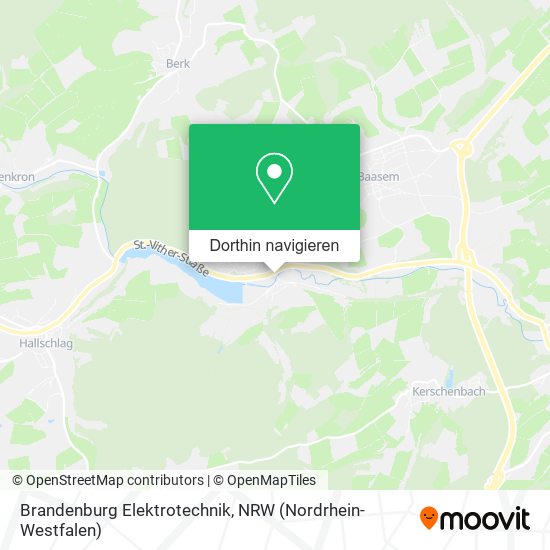 Brandenburg Elektrotechnik Karte