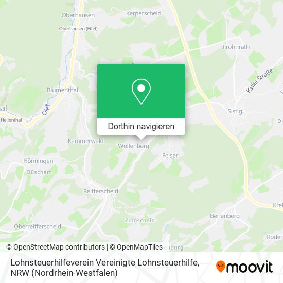 Lohnsteuerhilfeverein Vereinigte Lohnsteuerhilfe Karte