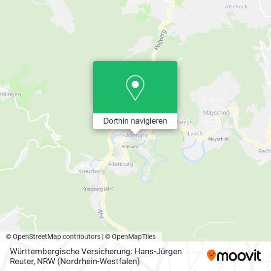 Württembergische Versicherung: Hans-Jürgen Reuter Karte