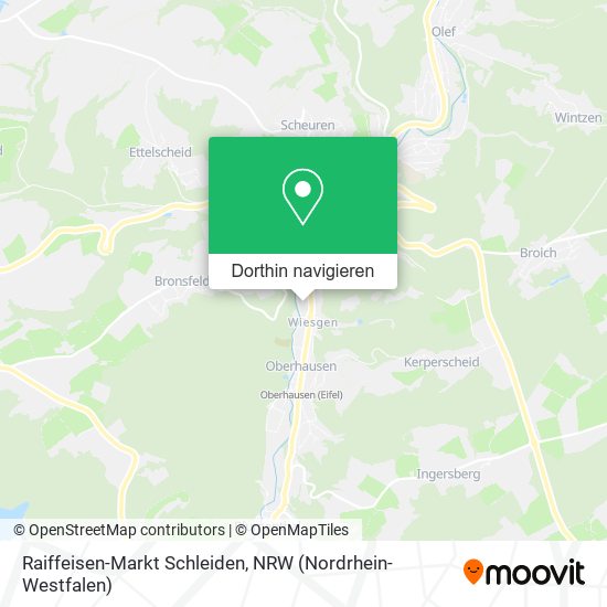 Raiffeisen-Markt Schleiden Karte
