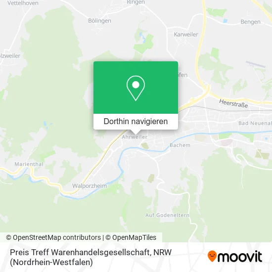 Preis Treff Warenhandelsgesellschaft Karte