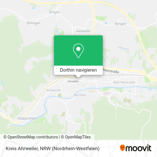 Kreis Ahrweiler Karte