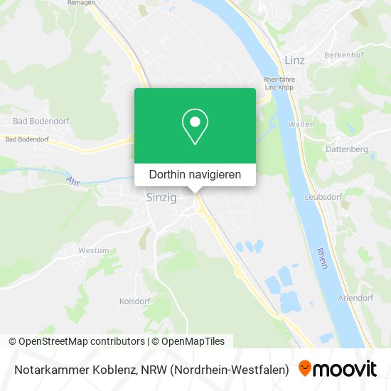 Notarkammer Koblenz Karte