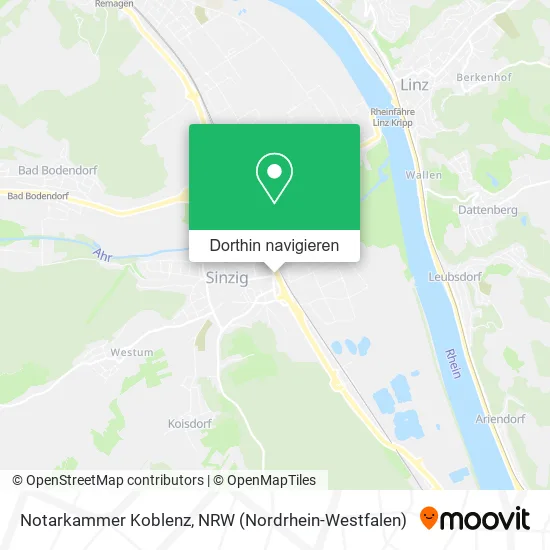Notarkammer Koblenz Karte