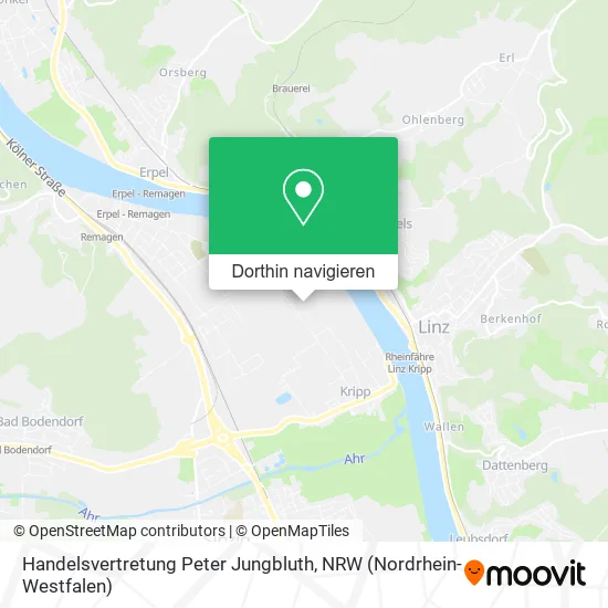 Handelsvertretung Peter Jungbluth Karte