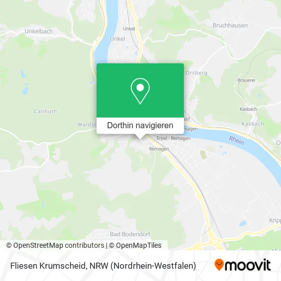 Fliesen Krumscheid Karte