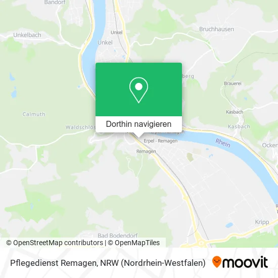 Pflegedienst Remagen Karte