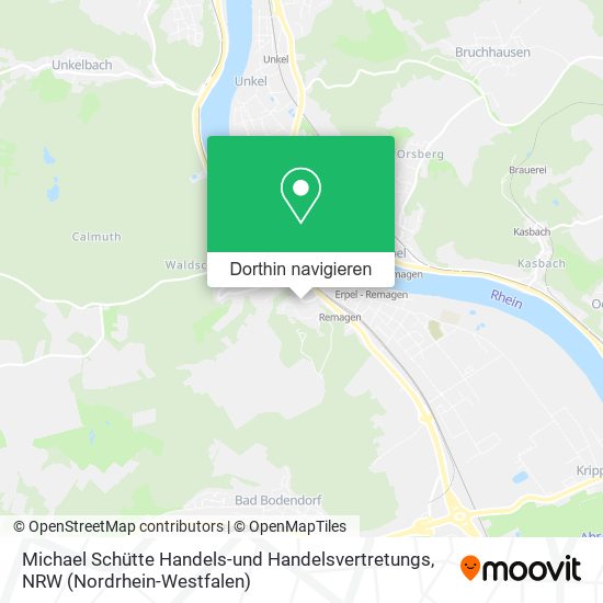 Michael Schütte Handels-und Handelsvertretungs Karte