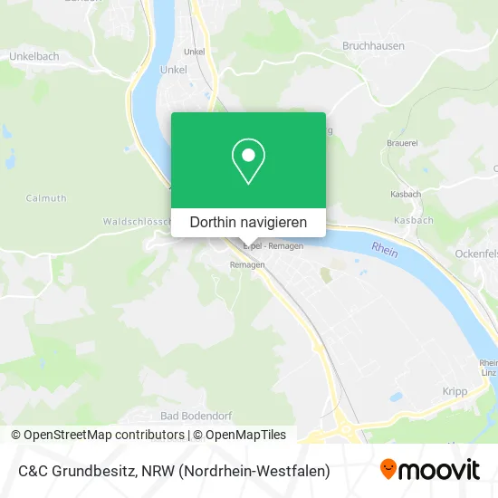 C&C Grundbesitz Karte