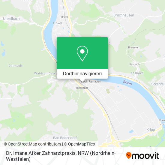 Dr. Imane Afker Zahnarztpraxis Karte