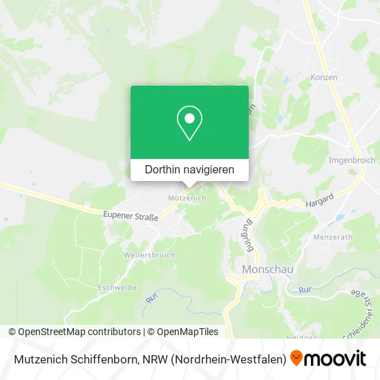 Mutzenich Schiffenborn Karte