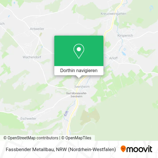 Fassbender Metallbau Karte