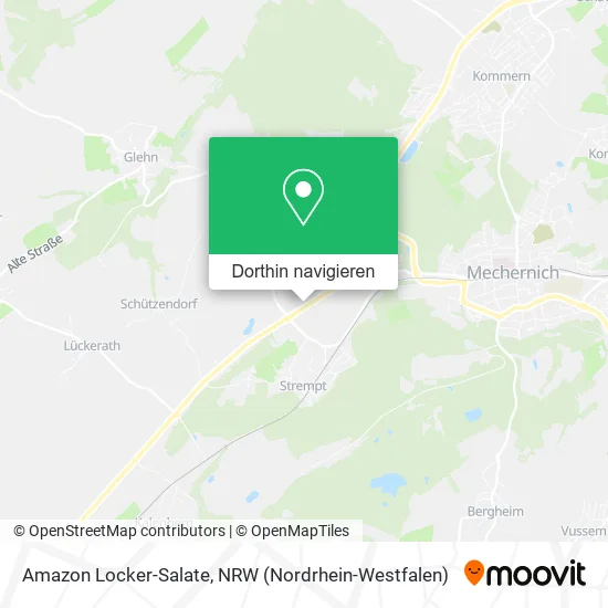 Amazon Locker-Salate Karte