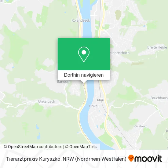 Tierarztpraxis Kuryszko Karte