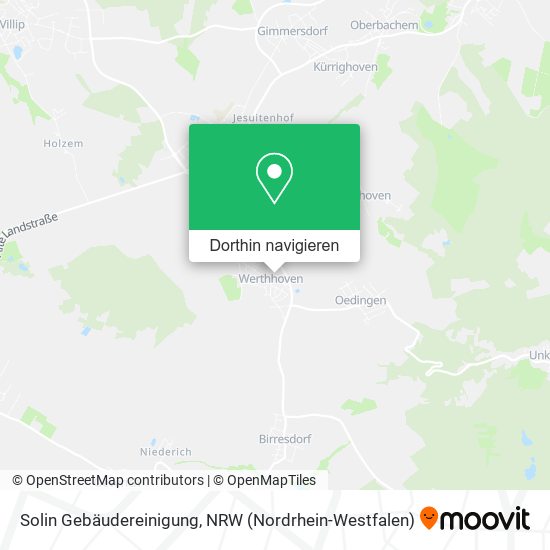 Solin Gebäudereinigung Karte
