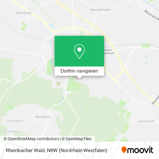 Rheinbacher Wald Karte