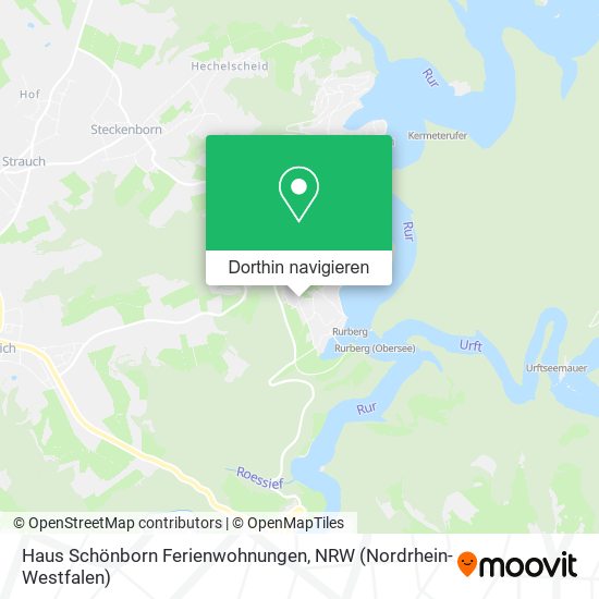 Haus Schönborn Ferienwohnungen Karte