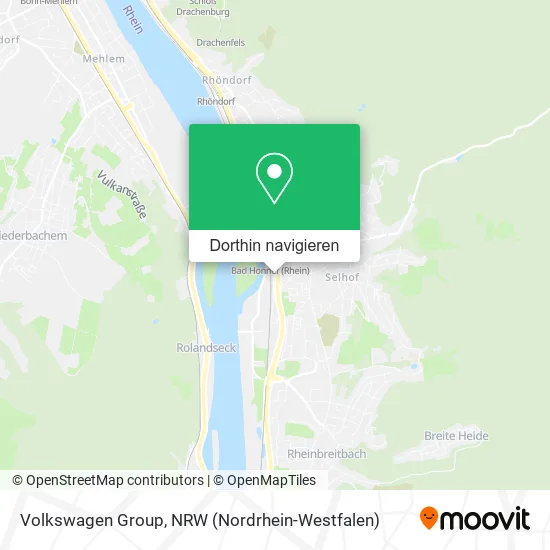 Volkswagen Group Karte