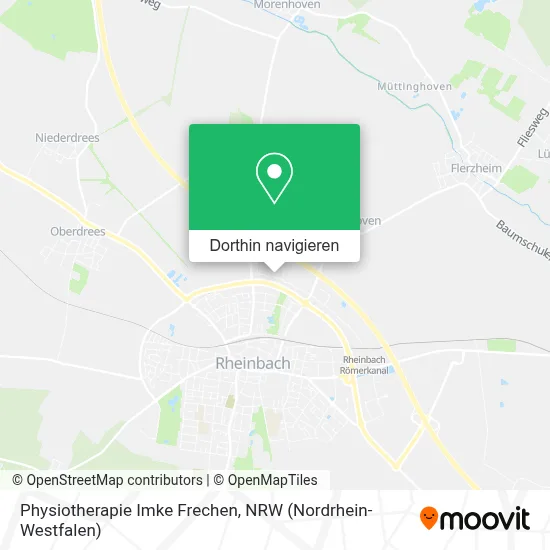 Physiotherapie Imke Frechen Karte