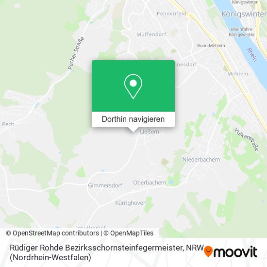 Rüdiger Rohde Bezirksschornsteinfegermeister Karte
