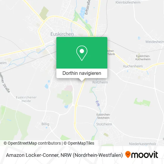 Amazon Locker-Conner Karte