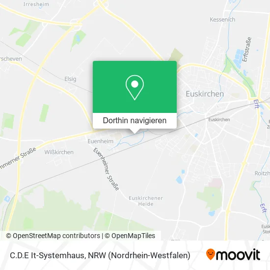 C.D.E It-Systemhaus Karte