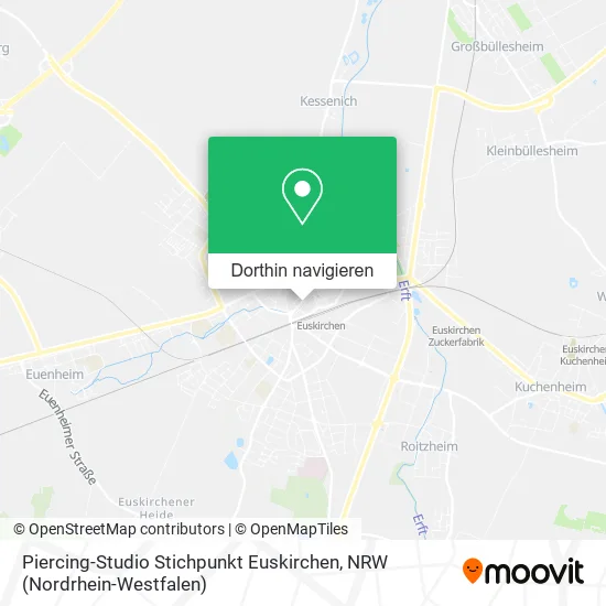 Piercing-Studio Stichpunkt Euskirchen Karte
