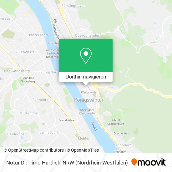 Notar Dr. Timo Hartlich Karte