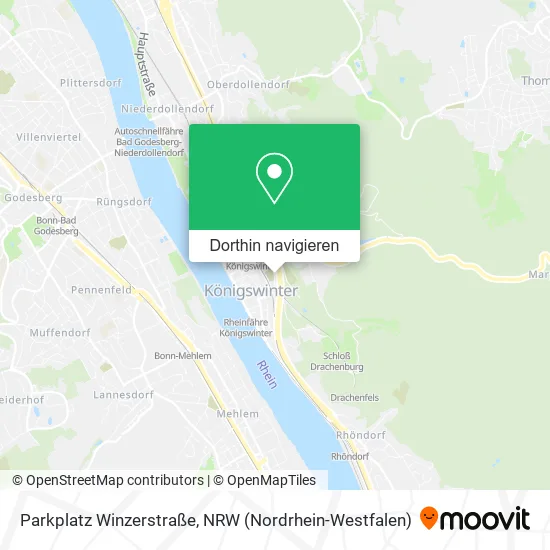 Parkplatz Winzerstraße Karte