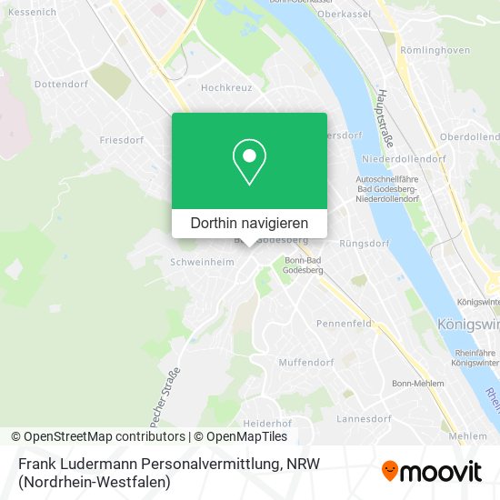 Frank Ludermann Personalvermittlung Karte