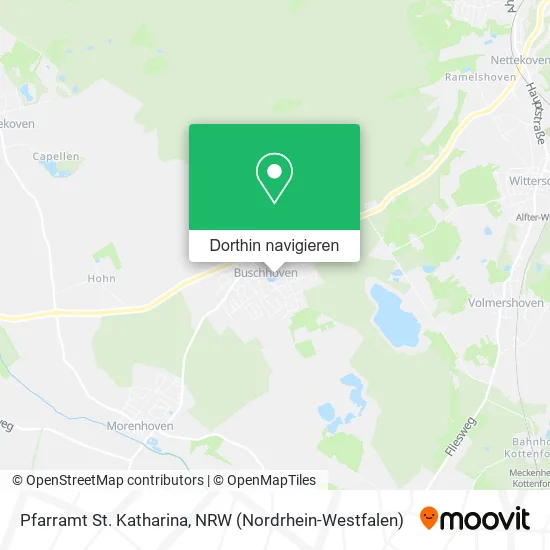 Pfarramt St. Katharina Karte