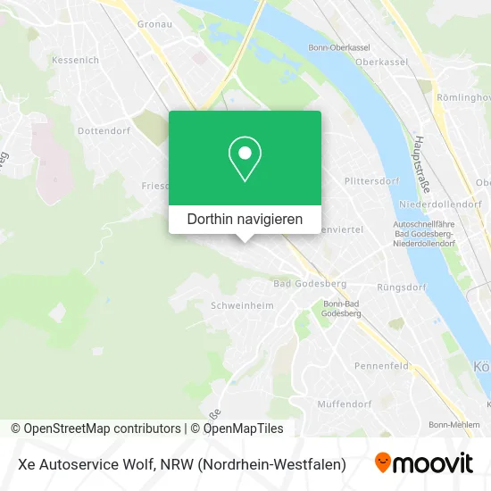 Xe Autoservice Wolf Karte