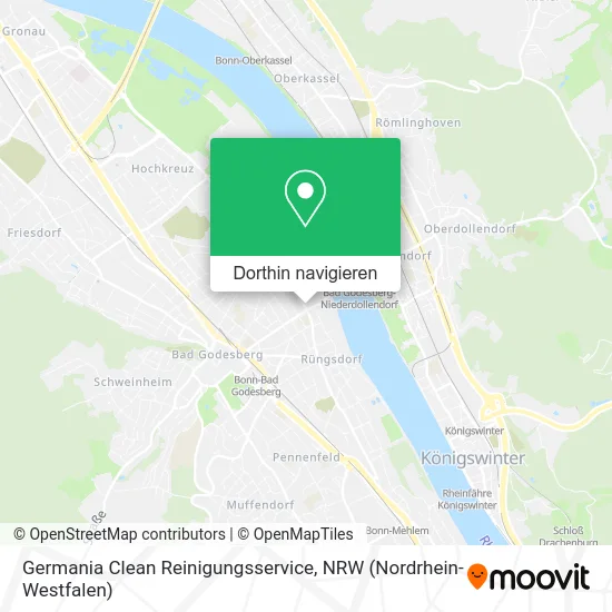 Germania Clean Reinigungsservice Karte