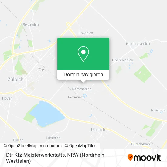 Dtr-Kfz-Meisterwerkstatts Karte