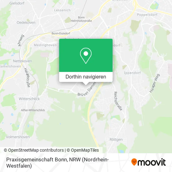 Praxisgemeinschaft Bonn Karte