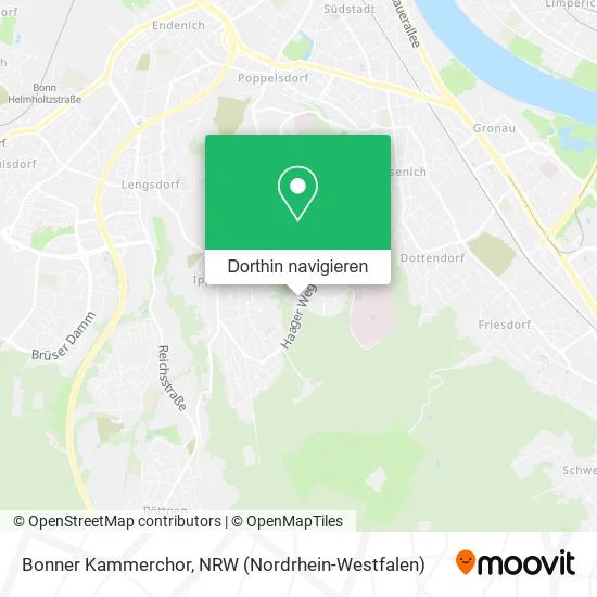 Bonner Kammerchor Karte