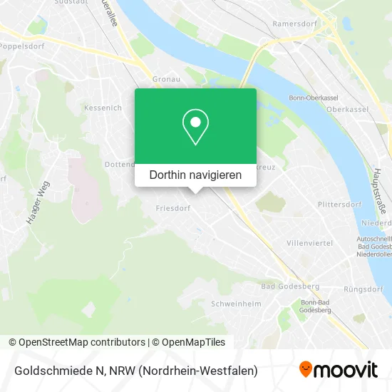 Goldschmiede N Karte